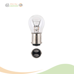 12V 20/5W BA15D Incandescent Globes (Blister pack of 2)