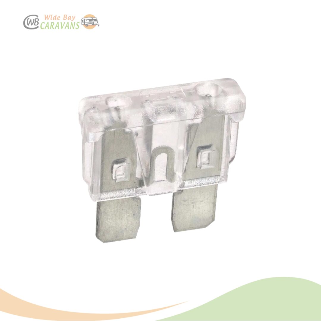 25 AMP WHITE STANDARD ATS BLADE FUSE (Blister pack of 5)